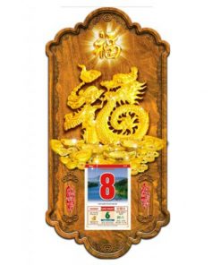 Lịch gỗ 3D Kim Phước Hoàng