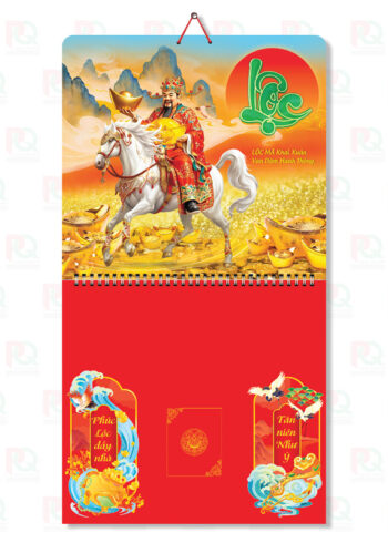 AH41 – Bìa Lò Xo Giữa 2026 – 37x70Cm