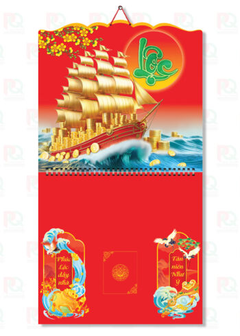 AH43 – Bìa Lò Xo Giữa 2026 – 37x70Cm