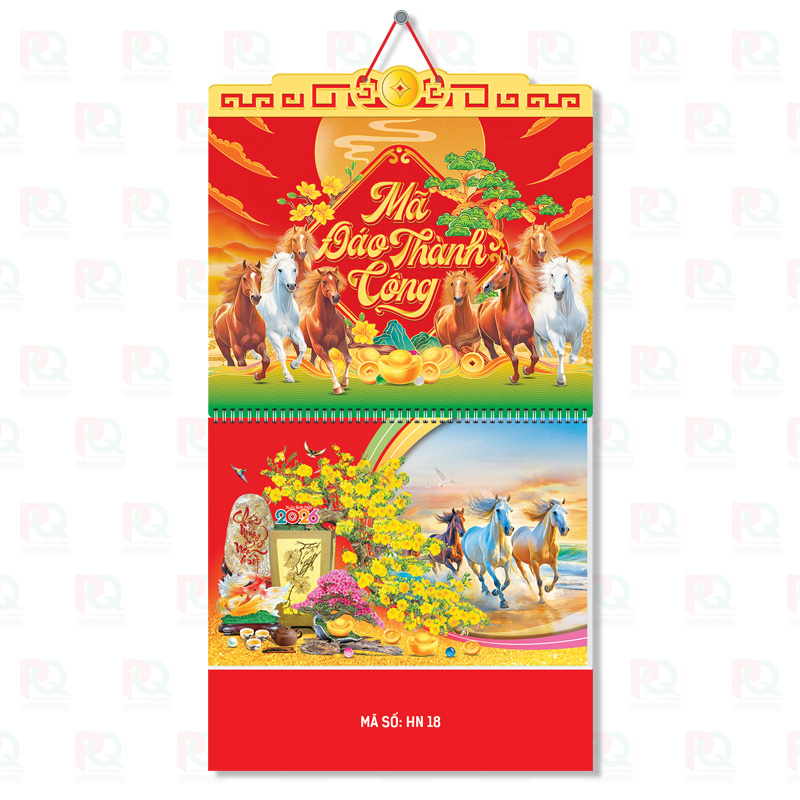 HN18 – Lò Xo Giữa Bộ Số 2026 – 37x70cm