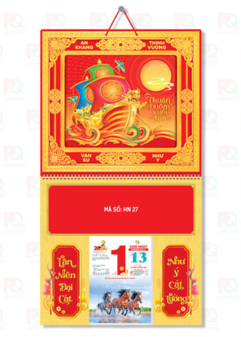 HN27 – Bìa Lò Xo Giữa 2026 – 37x70Cm