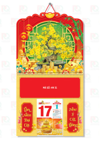HN31 – Bìa Lò Xo Giữa 2026 – 37x70Cm