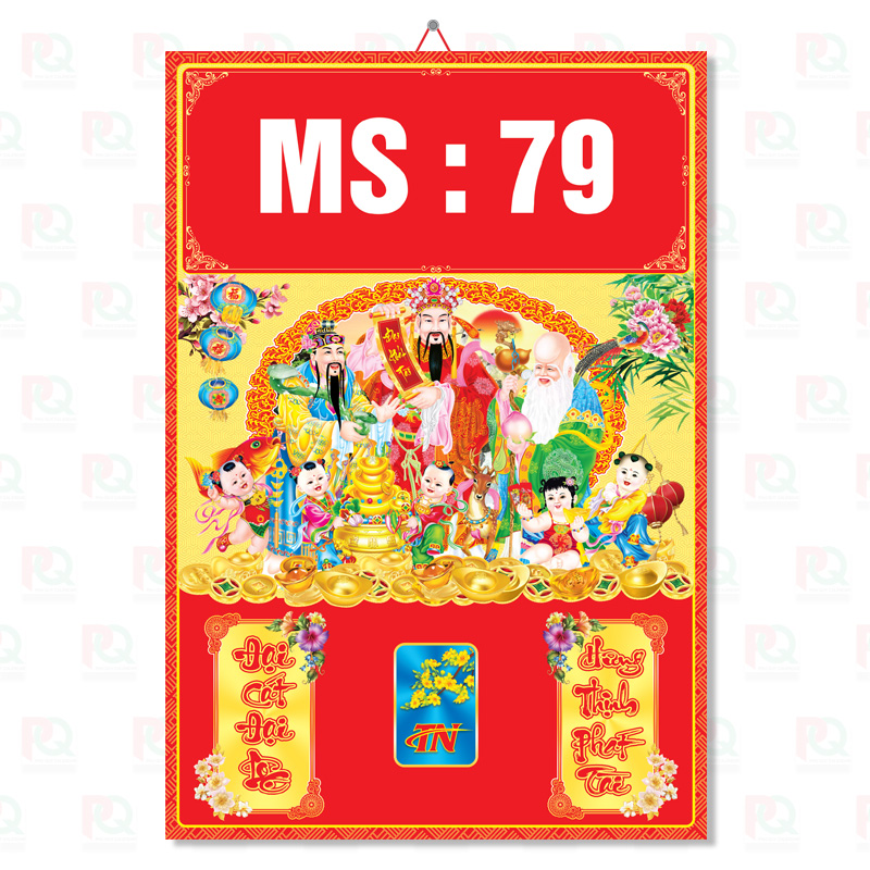 TN79 – Bìa Treo Gắn Bloc 2026 – 35x50Cm