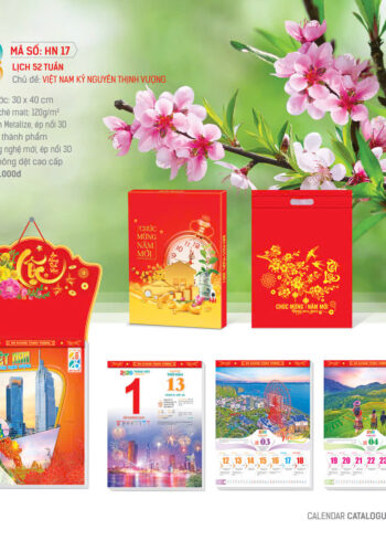 HN17 – Lịch 52 Tuần 2026 – Việt Nam Kỷ Nguyên Thịnh Vượng