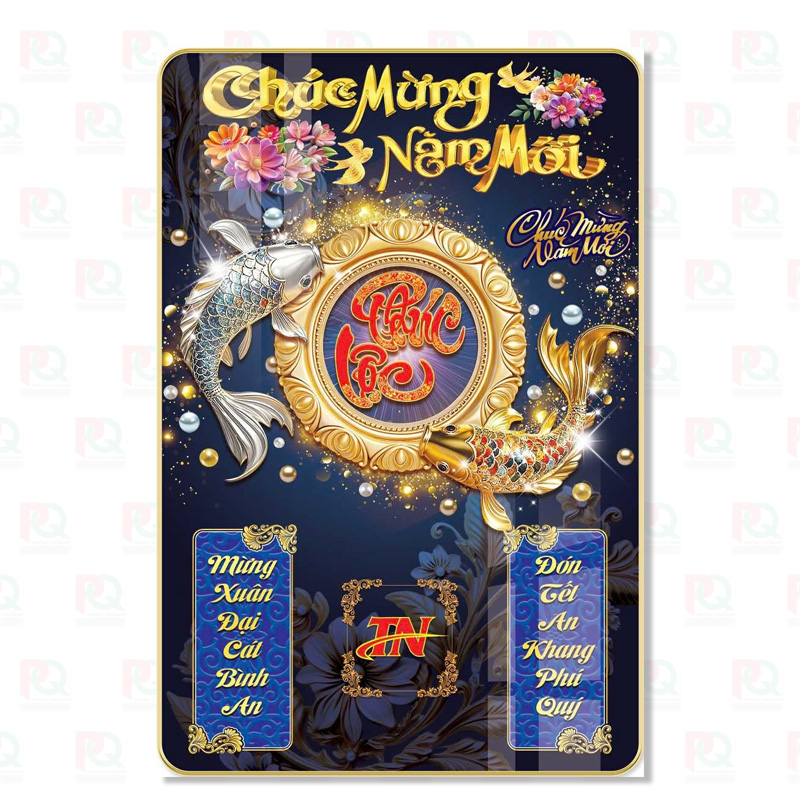 Bìa lịch gỗ laminate cao cấp 40x60 Cm - Mẫu 6