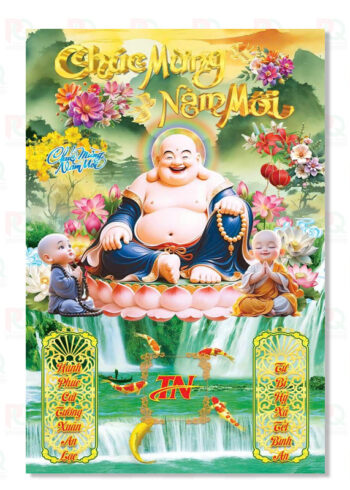 Bìa lịch gỗ laminate cao cấp 40x60 Cm - Mẫu 8