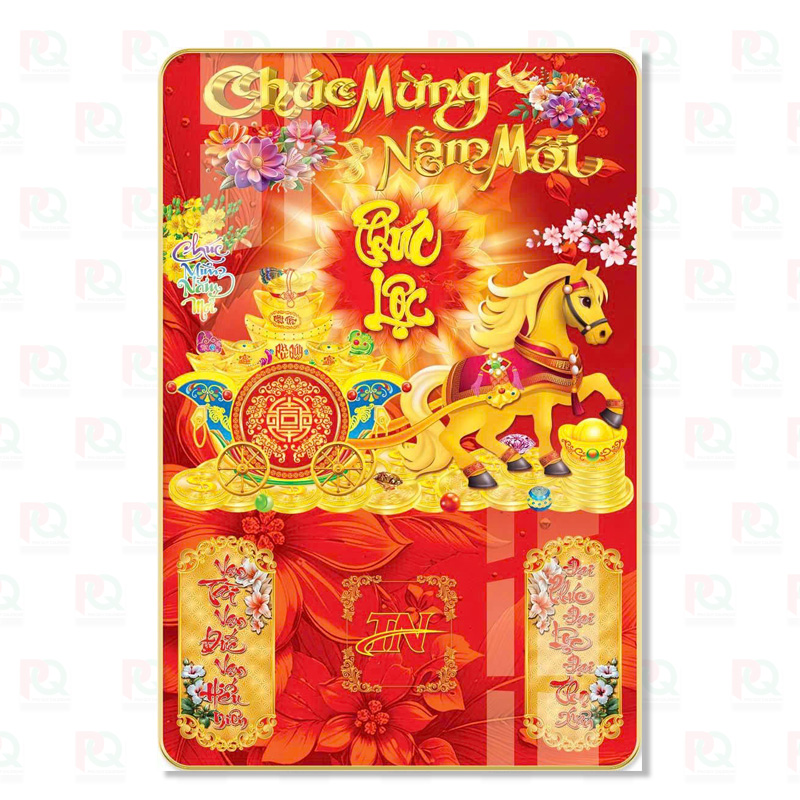 Bìa lịch gỗ laminate cao cấp 40x60 Cm - Mẫu 22